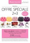 Galets promotions mai PARTYLITE