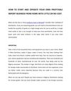HOW TO START AND OPERATE YOUR OWN PROFITABLE IMPORT BUSINESS FROM HOME WITH LITTLE OR NO COST