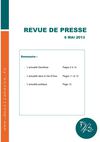 Revue de presse 6 mai 2013