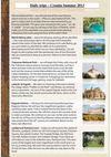 Daily trips – Croatia Summer 2013