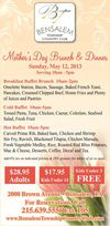 Mother's Day Brunch & Dinner
