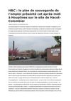 PLAN DE SAUVEGARDE POUR L'EMPLOI Hacot et Colombier.