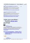  AUTISME & Psychanalyse du « Savoir-déporté « 