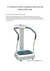 Vibration Training