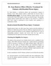Dr. Sean Boutros Offers Effective Treatment for Patients with Brachial Plexus Injury 