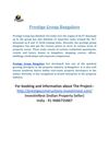 Prestige Group, Best Builders, Developers In Real Estate Sector