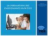 La formation des enseignants aux TICE