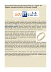 Improve Overall Functionality Of Your Body By Using The Best Magnetic Bracelets Provided By All Discount Vitamins