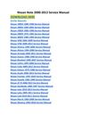 Nissan Note 2000-2012 Service Manual