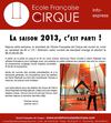 Info-express : Ouverture des réservations 2013
