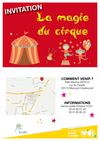 Invitation à la journée "CIRQUE" du service petite enfance CC2V