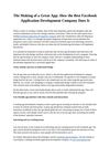 The Making of a Great App: How the Best Facebook Application Development Company Does It
