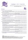 Esc@rgot n°40 - 14 mai 2013