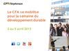 Le CFA Stephenson s'implique dans le développement durable