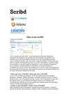 scribd , slideshare, issuu,calameo compu