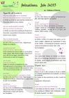 Programme des animations de juin 2013 au Château d'Olonne