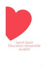 Livret santé sport éducation sensorielle au goût écoles publiques - 2013 - Ville de Roubaix
