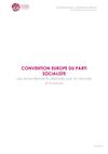 Argumentaire amendements UMA - Convention Europe