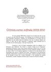 Cronica del curso cofrade 2009-2010