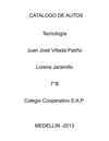 catalogo de autos tecnologia