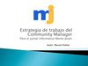 Pland de trabajo de un Community Manager