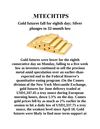 MTECHTIPS;-Gold futures fall for eighth day; Silver plunges to 32-month low