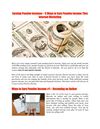 Earning Passive Incomes – 5 Ways to Earn Passive Income Thru Internet Marketing