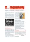 les 30 ans de la Commission Départementale UGICT CGT Paris