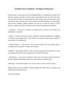 Prostate Cancer Treatment - Six Sigma of Recovery!