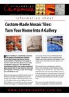 Ceramica Tile + Design, Adelaide - Custom-Made Mosaic Tiles: Turn Your Home Into A Gallery