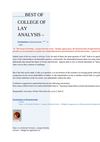BEST OF COLLEGE OF LAY ANALYSIS – Psychanalyse et Déconstruction – ( fr – angl )