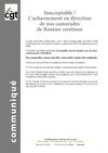 Inacceptable ! L’acharnement en direction de nos camarades de Roanne continue