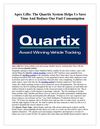Apex Lifts: The Quartix System Helps Us Save Time And Reduce Our Fuel Consumption