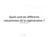 Régénération cellulaire