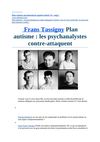Plan autism: psychanalystes against attack- (fr - angl)
