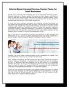 Internet Based Voicemail Services Popular Choice For Small Businesses