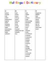 Words in Alphabetical Order