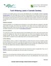 Tooth Whitening Leads in Cosmetic Dentistry