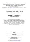 MODE - VINTAGE 22-06-2013 