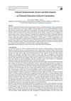 Selected Socioeconomic Factors and their Impacts