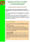 Négos Interessement du 6 juin 2013