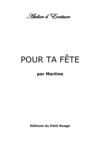 POUR TA FETE par Martine