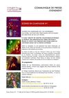 Scènes en Campagne #1 - Communiqué de Presse