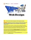 Choose the Best Web Development & Web Designing Company