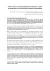 Informe sobre o proxecto de Real Decreto de bolsas e axudas ao estudo para o curso 2013