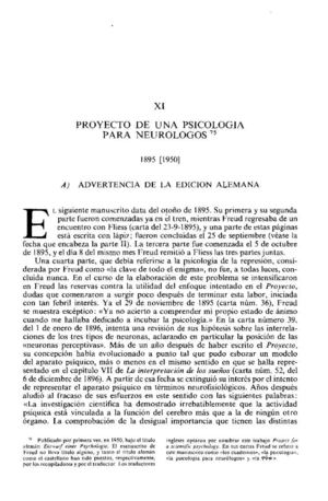 25_SIGMUND FREUD Proyecto de una psicología para neurólogos