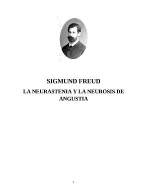 16_SIGMUND FREUD La Neurasteni Y La Neurosis De Angustia 1895